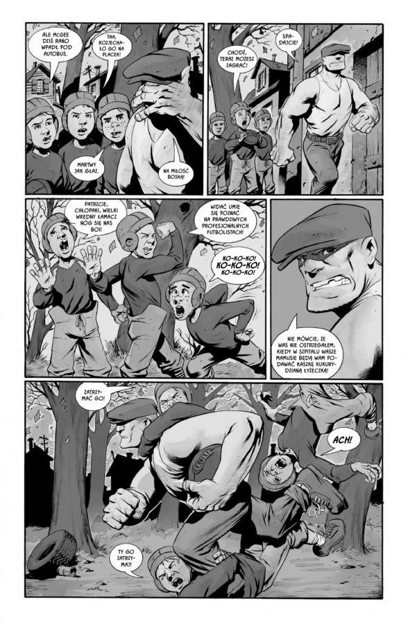 Strona komiksu "The Goon, tom 2".