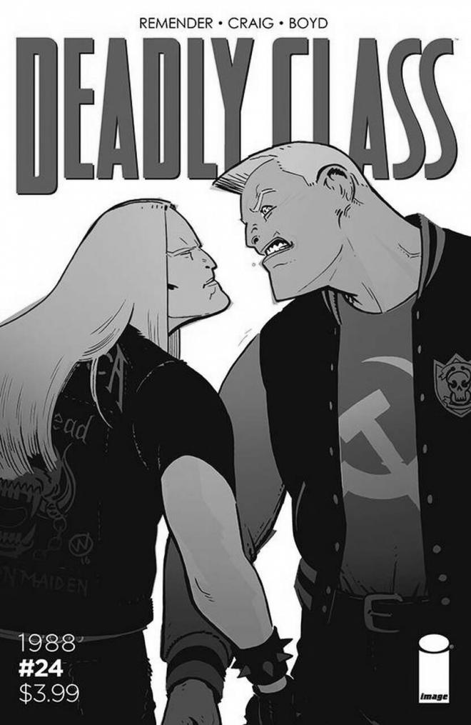 Okładka komiksu "Deadly Class, tom 5".