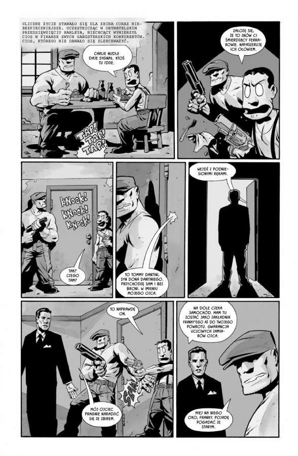 Strona komiksu "The Goon, tom 2".