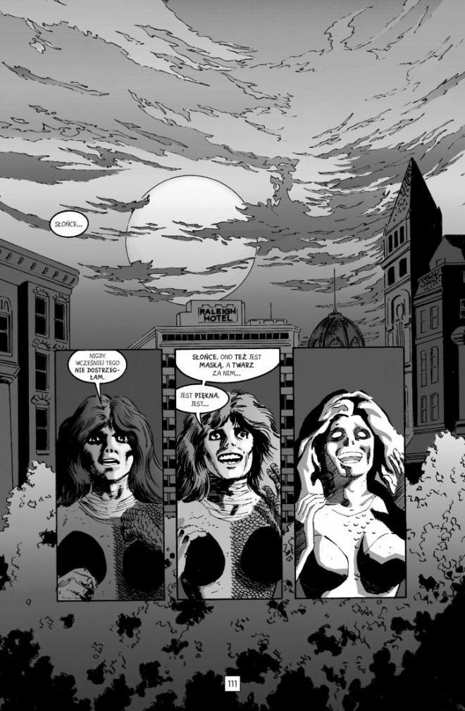 Strona z komiksu "Sandman". 