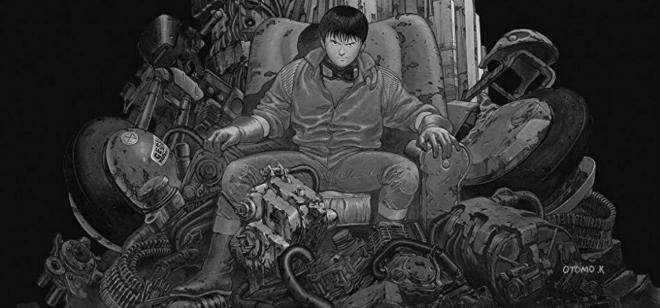 Kadr japońskiego filmu "Akira".