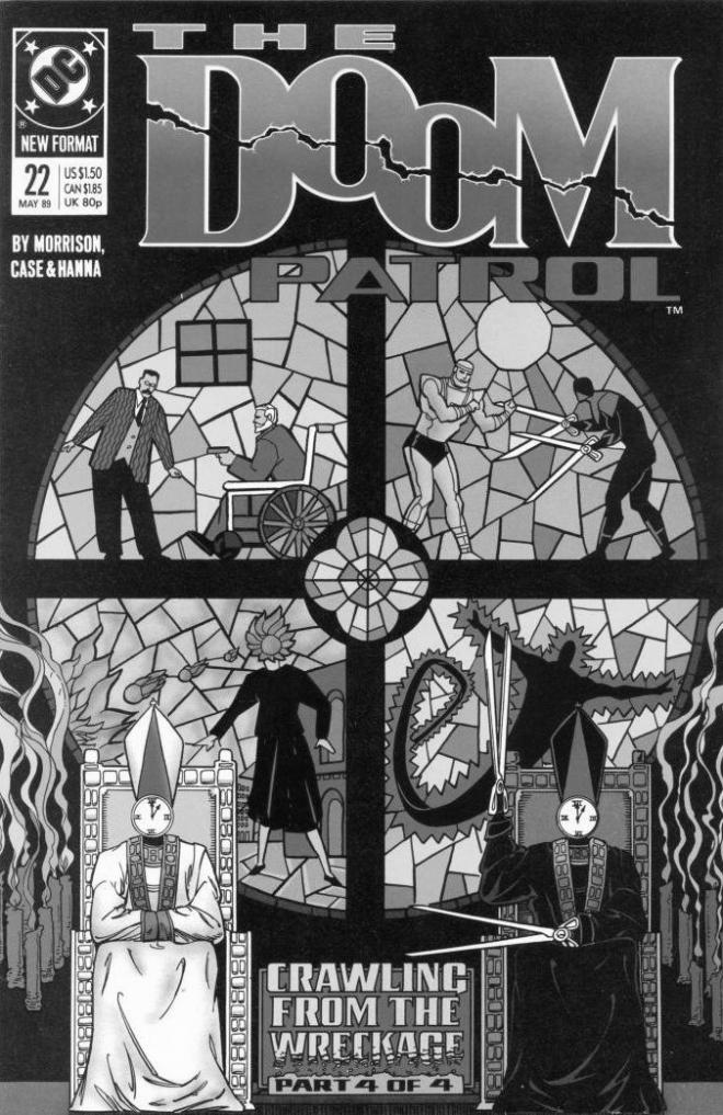 Okładka komiksu "Doom Patrol".