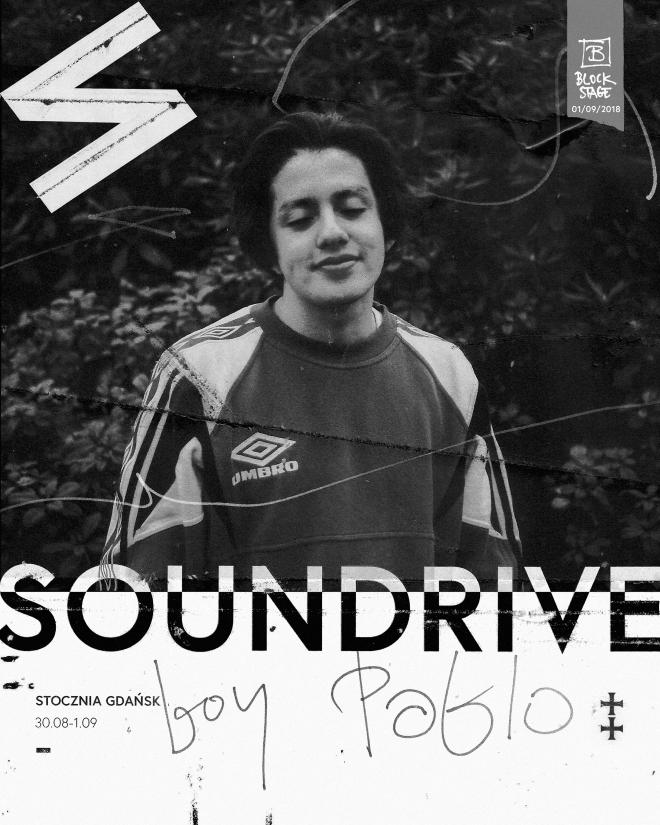 Plakat Soundrive: Boy Pablo. 