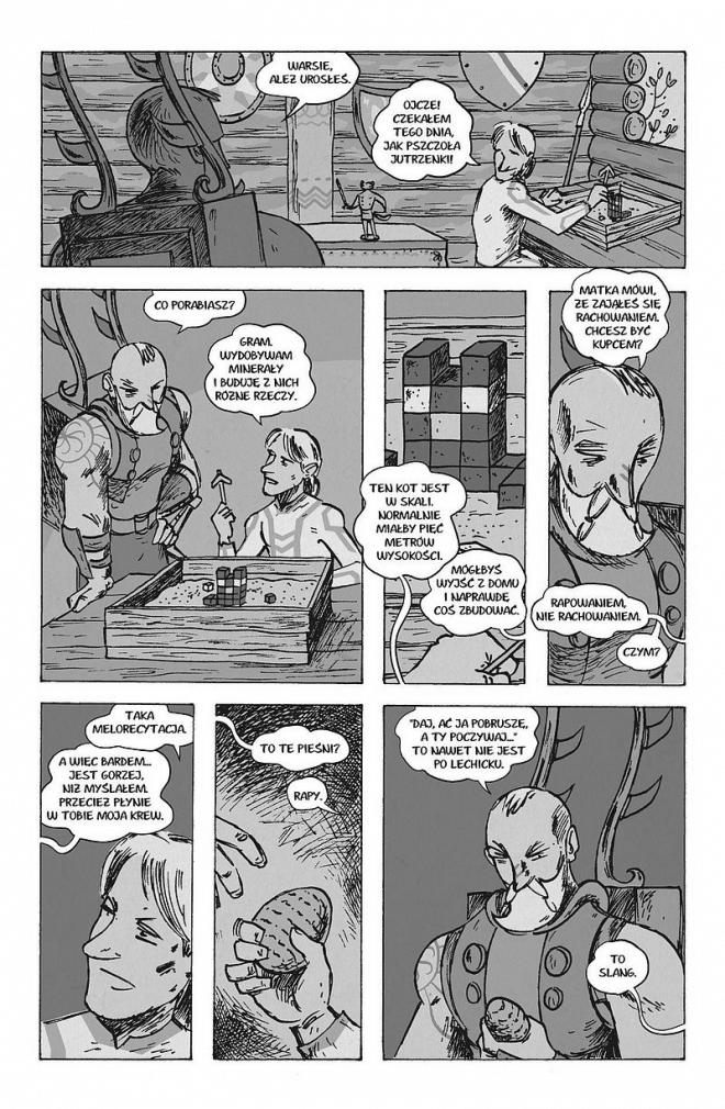 Fragment komiksu "Turbolechici". 