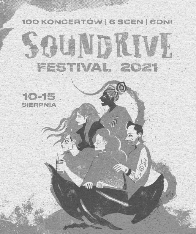 Plakat Soundrive festival 2021.