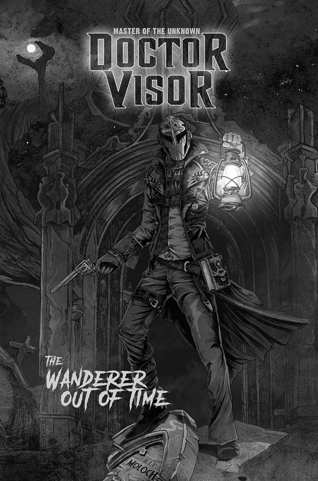 Grafika o nazwie "The Wanderer Out of Time". Doctor Visor.