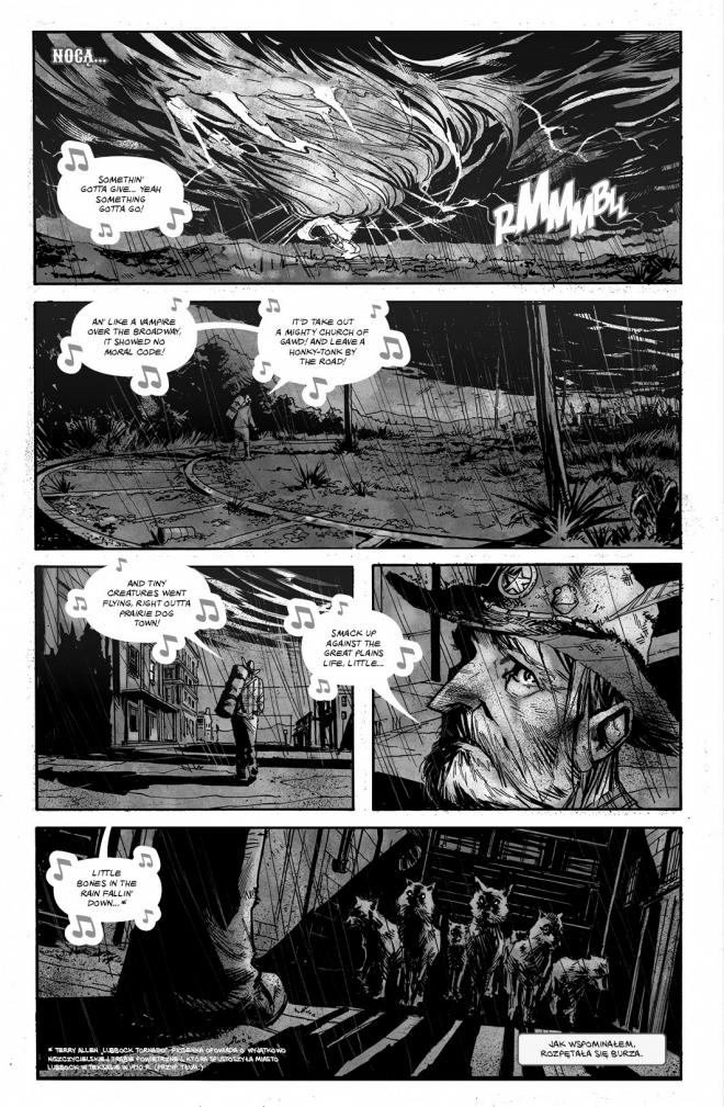 Ilustracja z komiksu "God Country".