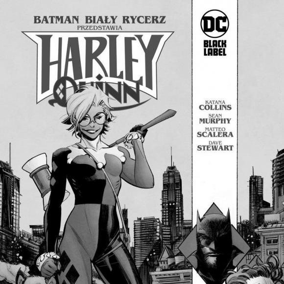 Obraz artykułu Batman Biały Rycerz przedstawia Harley Quinn