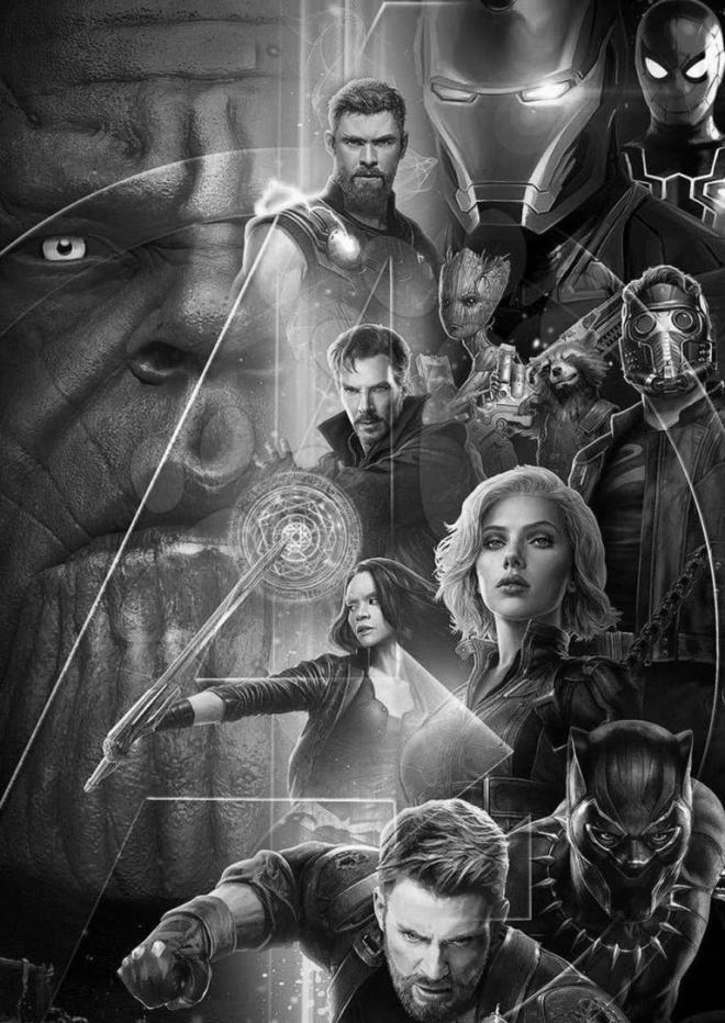 "Avengers: Endgame" plakat z filmu.