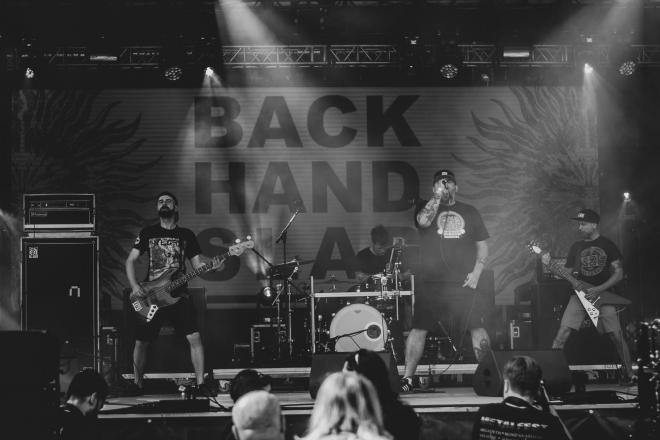 Koncert zespołu "Backhand Slap".